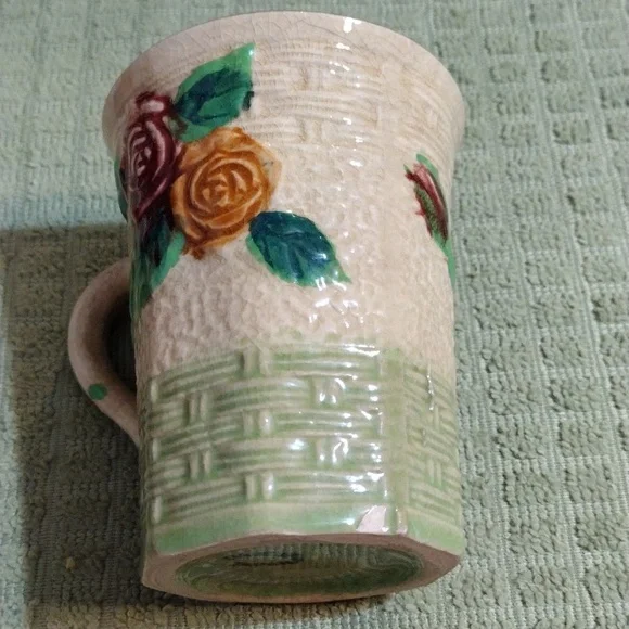 2 For 8 Sale, Vintage Japan cup with rose design. - Picture 5 of 6